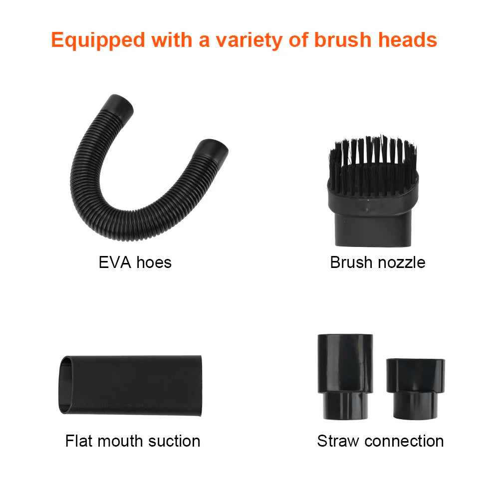 Portable Car Vacuum Cleaner High Suction Dry and Wet Dual-use