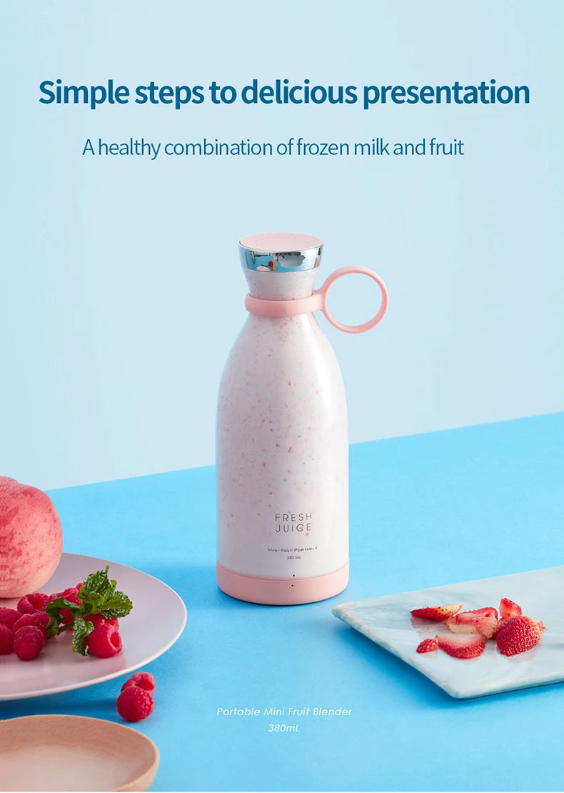 Mini Juicers Portable Electric Juicer Blender Usb Fruit Mixers