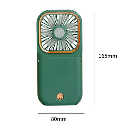 USB halterneck small fan outdoor portable handheld fan power