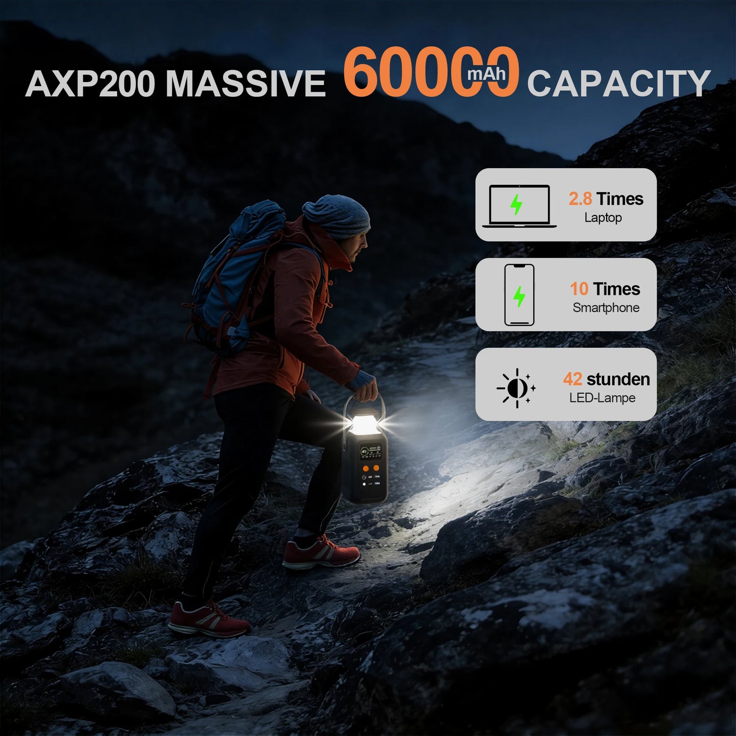 Solar Generator Portable Mobile Power Station Lifepo4 Battery