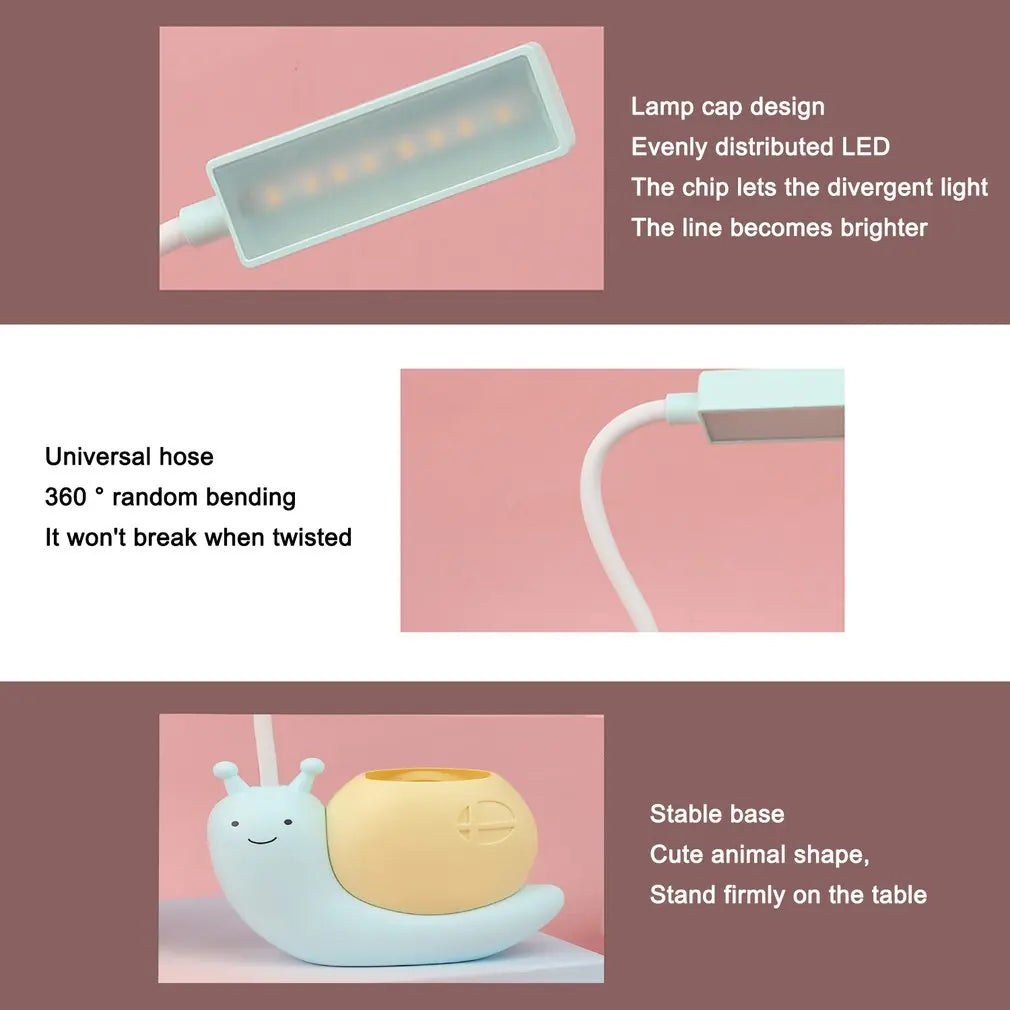 USB LED Desk Lamp Rabbit Light Cute Cartoon Lamp USB