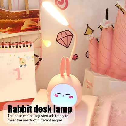 USB LED Desk Lamp Rabbit Light Cute Cartoon Lamp USB