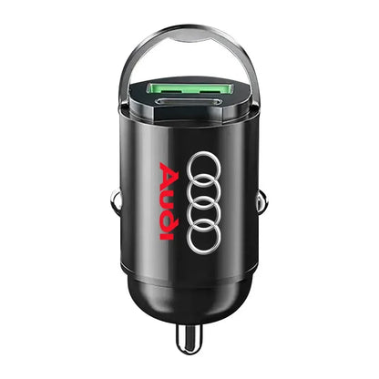 Car Charger USB Type-C Fast Charging Adapter Car Accessories