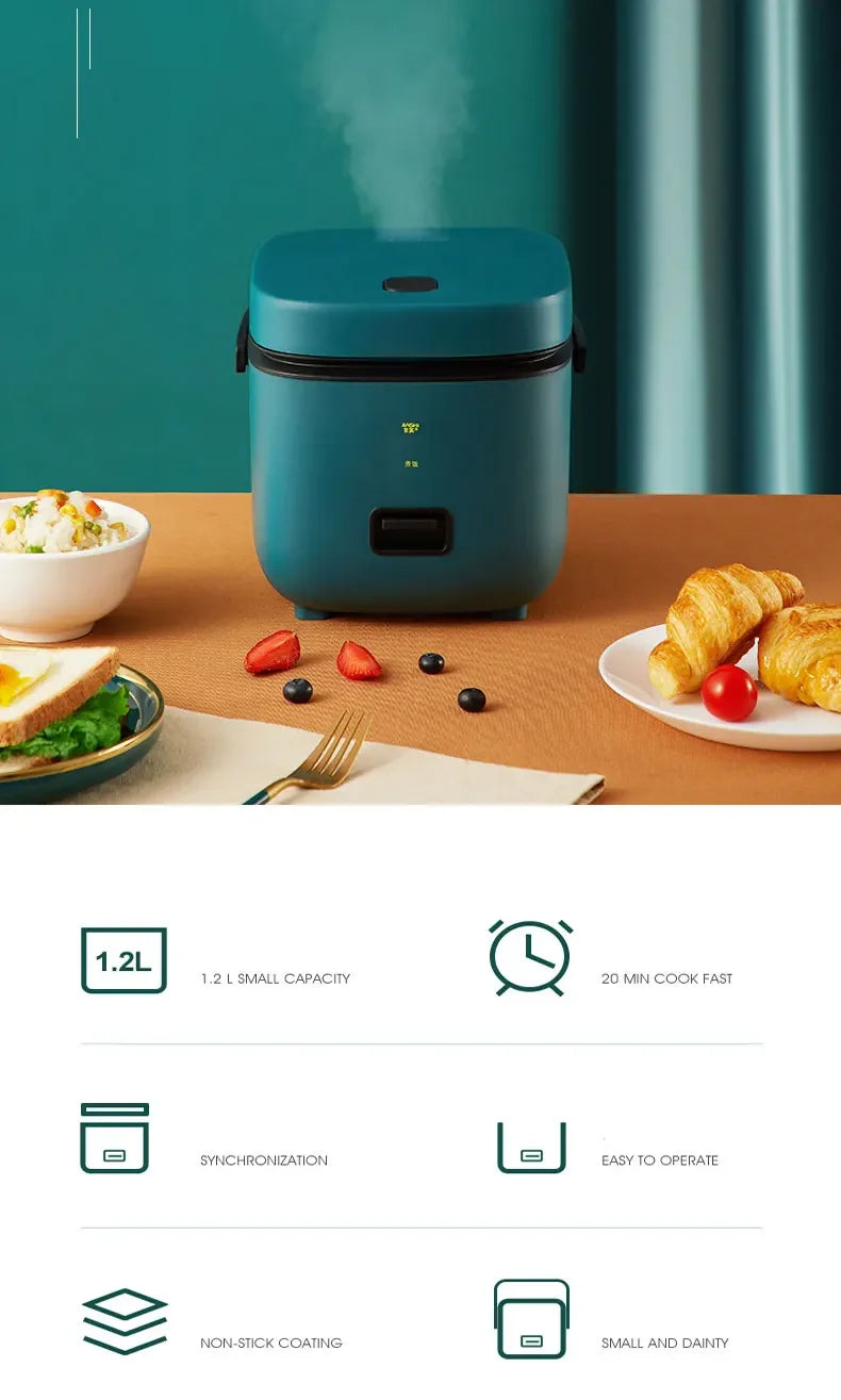 Mini Rice Cooker Automatic Household Kitchen Electric Cooking
