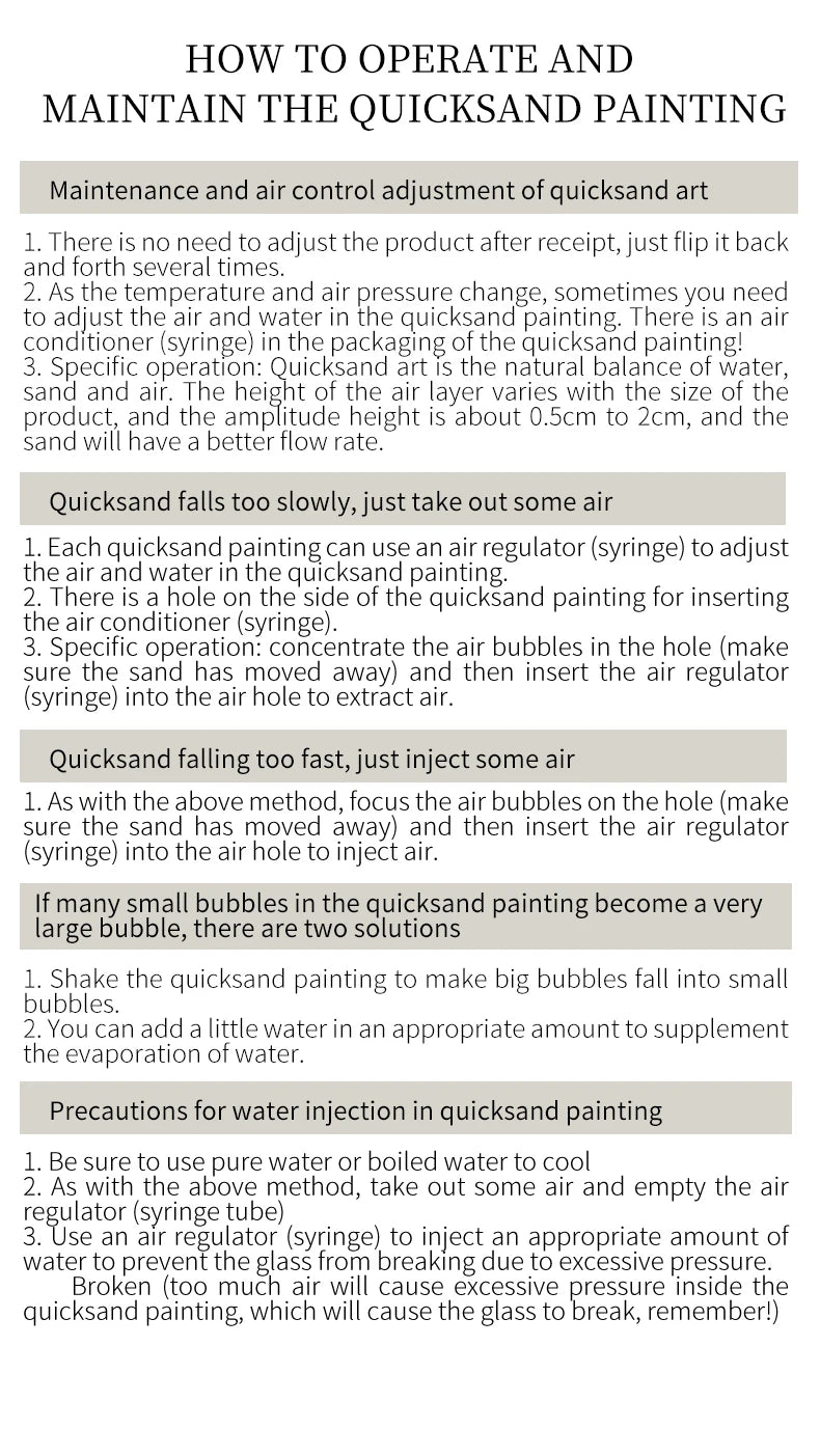 Moving Sand Art Picture Table Lamp Quicksand Night Light 3D