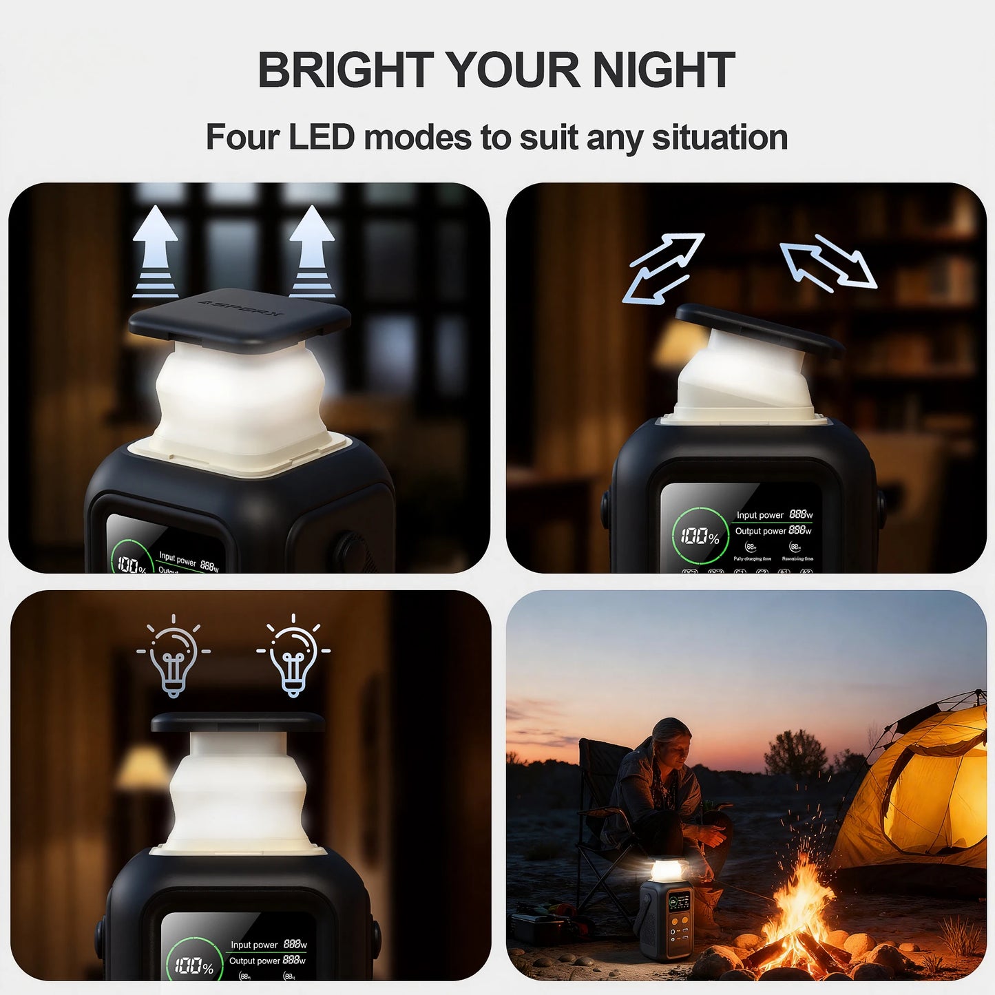 Solar Generator Portable Mobile Power Station Lifepo4 Battery