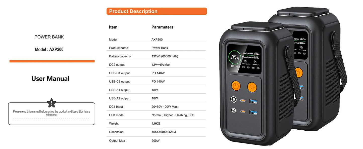 Solar Generator Portable Mobile Power Station Lifepo4 Battery