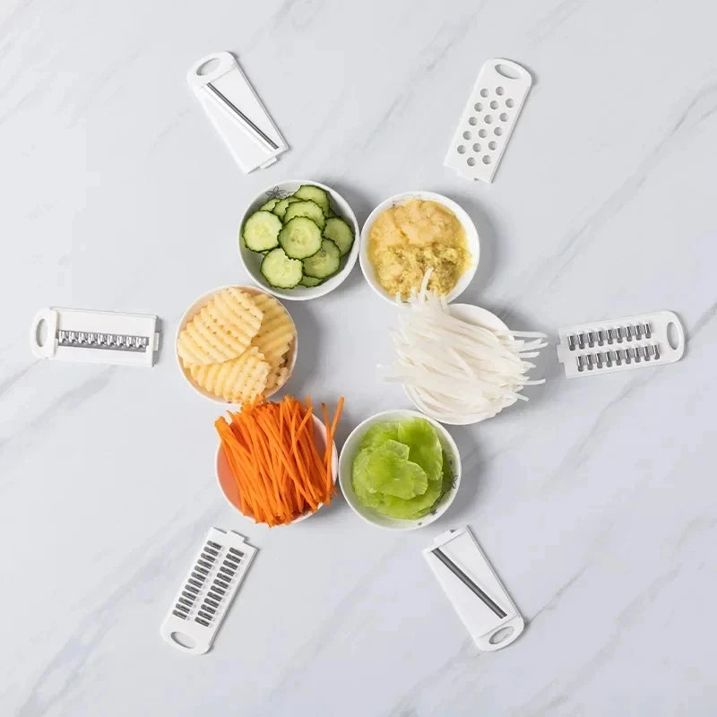 9 in 1 Vegetable Cutter Multi-Functional Potatoes Manually