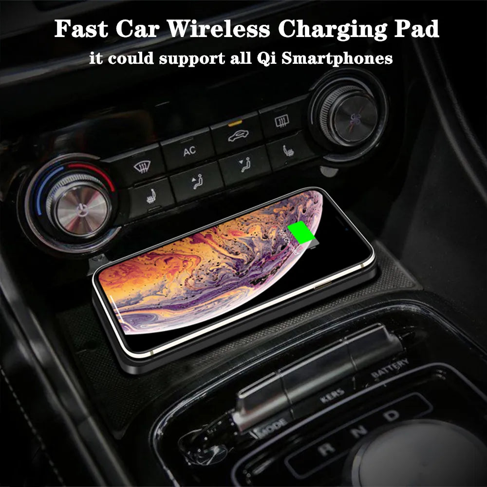 Car Wireless Charger for Iphone 16 15 15 Pro Max 14 13 12 X