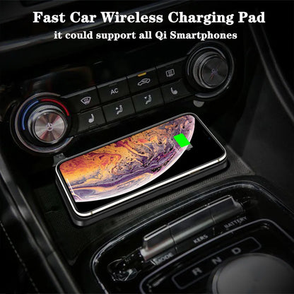 Car Wireless Charger for Iphone 16 15 15 Pro Max 14 13 12 X