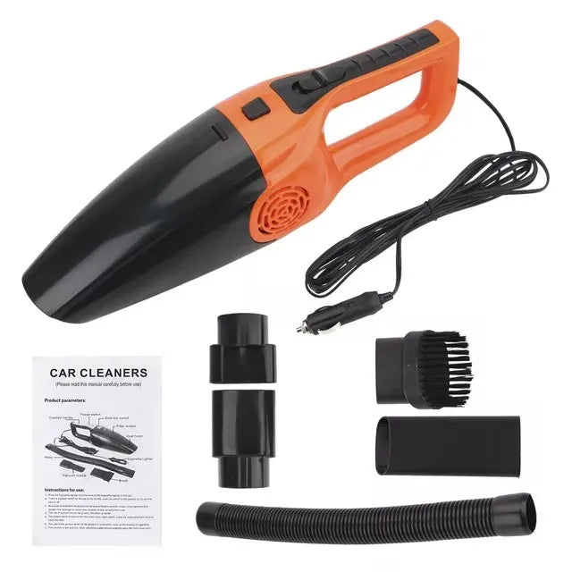 Portable Car Vacuum Cleaner High Suction Dry and Wet Dual-use