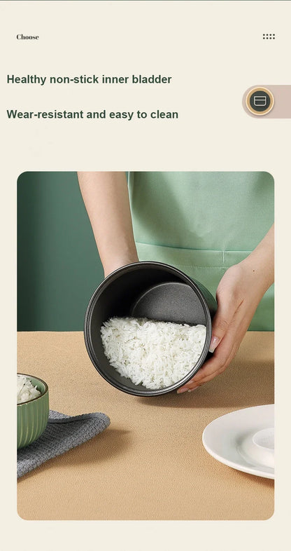 Mini Rice Cooker Automatic Household Kitchen Electric Cooking