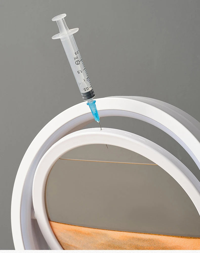 Moving Sand Art Picture Table Lamp Quicksand Night Light 3D