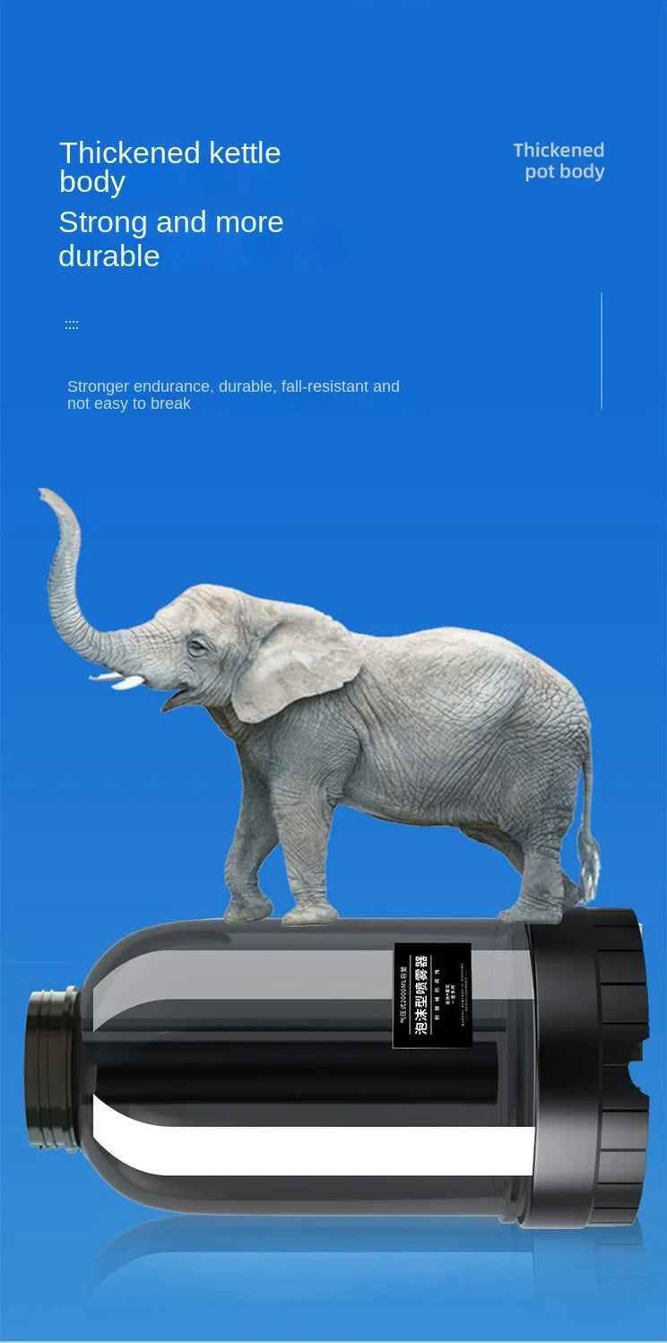 Hand Pump Foam Sprayer with 3 Types of Nozzle Hand Pneumatic